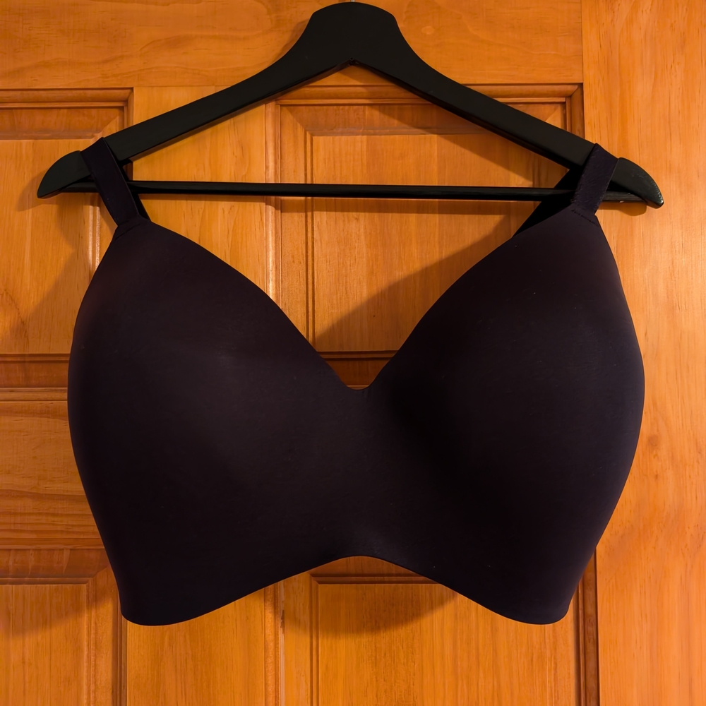 Knix Black Wing Woman Bra Size 7++ Like New Condition